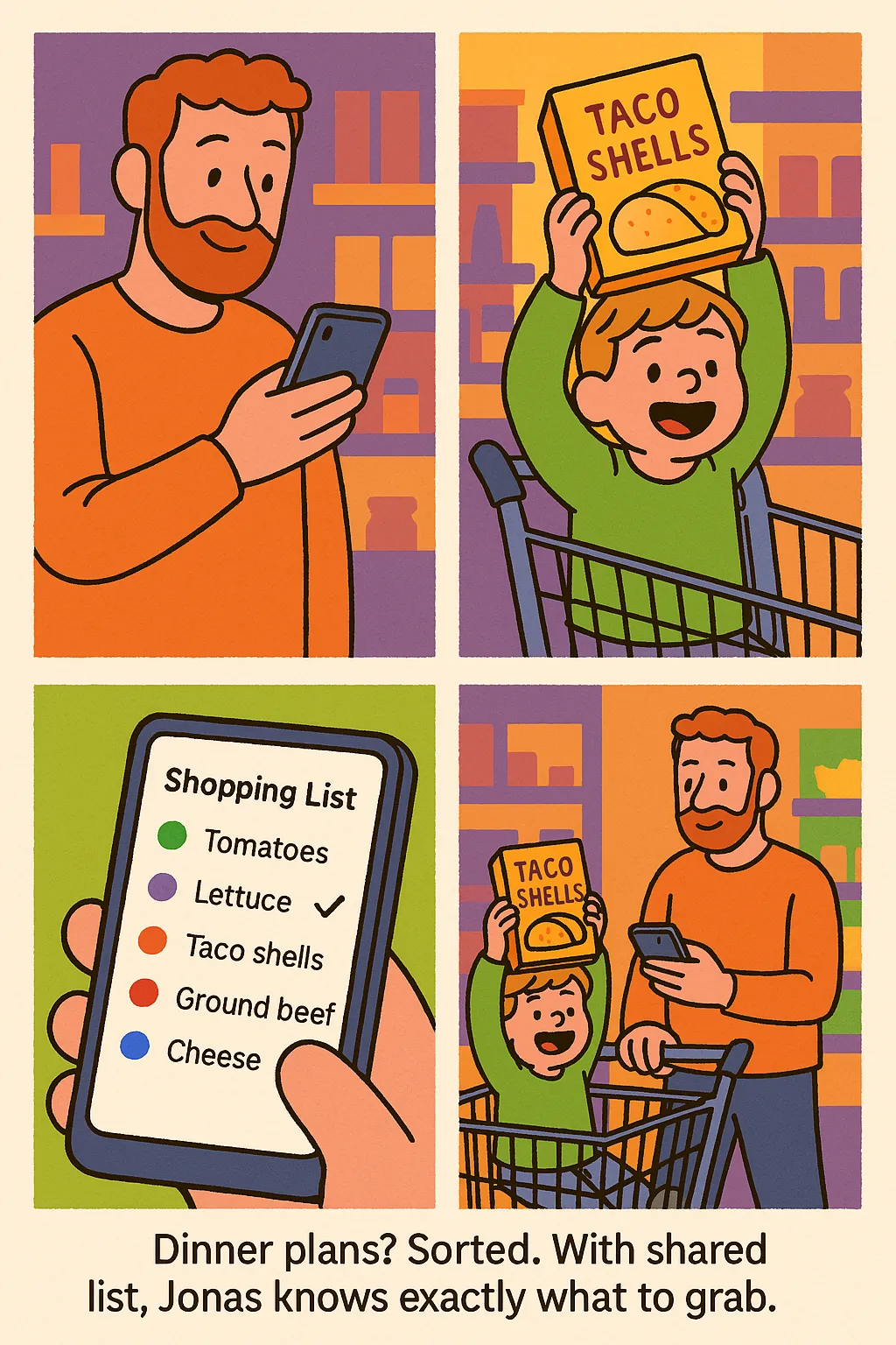 Grocery Mission Scene